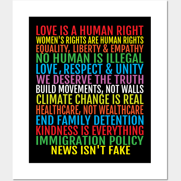 Vote Election 2020 Save America Vote Democrat Liberals Gift Wall Art by BestSellerDesign